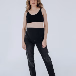 Джинси для вагітних Simple&Basic 41000 Чорний