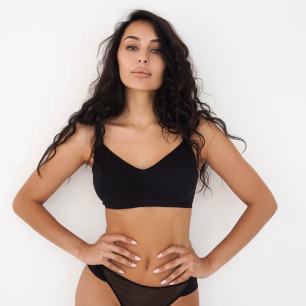 Бра для вагітних та годуючих Silky beauty 810 Чорний