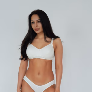 Бра для вагітних та годуючих матусь Soft&Lace 814 Молочний